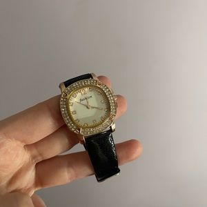 Faux fashion watch